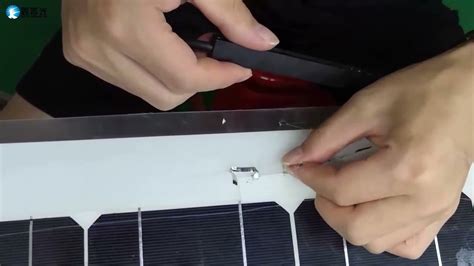 replace fused wire in a solar junction box|solar panel junction box replacement.